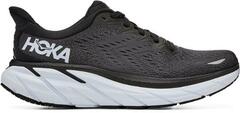HOKA ONE ONE - Clifton 8 Road-Running Shoes - Women's - BLACK/WHITE