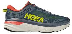 HOKA ONE ONE - Bondi 7 Road-Running Shoes - Men's - TURBULENCE/CHILI