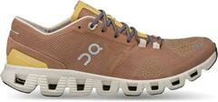 On - Cloud X Road-Running Shoes - Women's - MOCHA/SAND