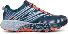 HOKA ONE ONE - Speedgoat 4 Trail-Running Shoes - Women's - MAJOLICA BLUE/HEATHER