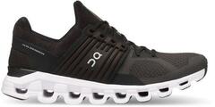 On - Cloudswift Road-Running Shoes - Men's - BLACK/ROCK