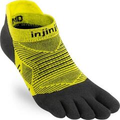 Injinji - Run Lightweight No-Show Socks - LIMEADE