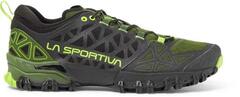 La Sportiva - Bushido II Trail-Running Shoes - Men's - OLIVE/NEON