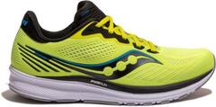 Saucony - Ride 14 Road-Running Shoes - Men's - CITRUS/BLACK
