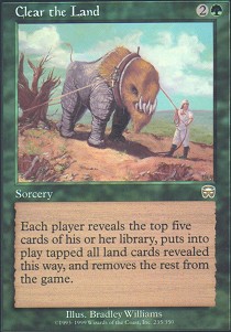 Clear the Land - Foil