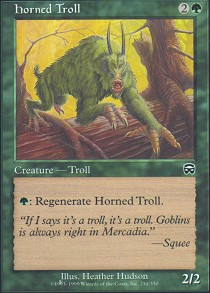 Horned Troll - Foil