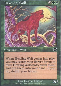 Howling Wolf - Foil