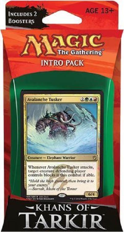 Khans of Tarkir Temur Avalanche Intro Pack