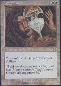 Ivory Mask - Foil