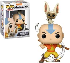 Animation Series - #534 - Aang with Momo (Avatar)