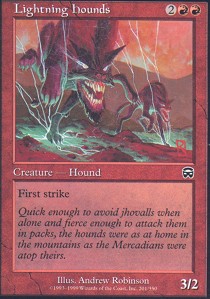 Lightning Hounds - Foil