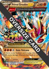 Primal Groudon EX - 86/160  - Oversized Promo