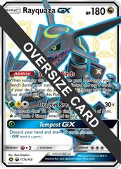 Rayquaza GX - 177a/168  - Oversized Promo