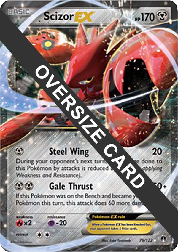 Scizor EX - 76/122  - Oversized Promo