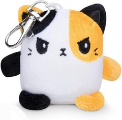 Plushie Charm Keychain: Angry Calico Cat