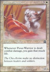 Pious Warrior - Foil