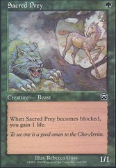 Sacred Prey - Foil