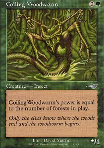 Coiling Woodworm - Foil