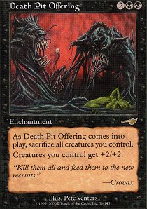 Death Pit Offering - Foil