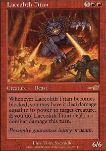 Laccolith Titan - Foil