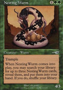 Nesting Wurm - Foil