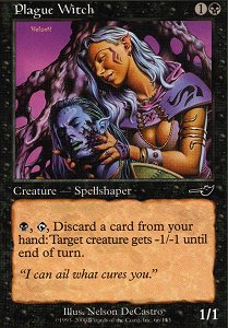 Plague Witch - Foil