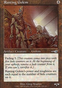 Rusting Golem - Foil