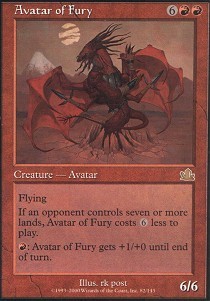 Avatar of Fury - Foil