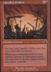 Latulla's Orders - Foil