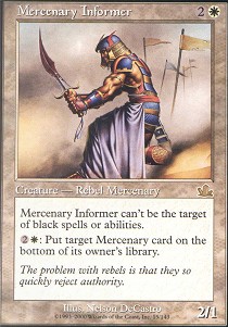 Mercenary Informer - Foil