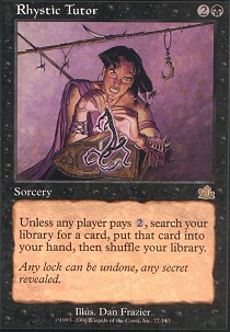 Rhystic Tutor - Foil