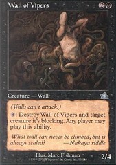 Wall of Vipers - Foil