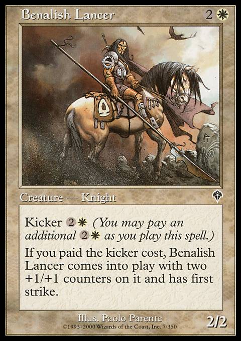 Benalish Lancer - Foil