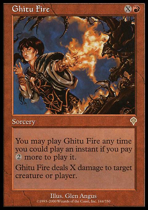 Ghitu Fire - Foil