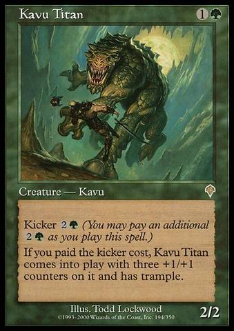 Kavu Titan - Foil