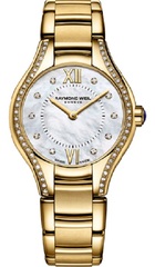 Raymond Weil - Noemia Ladies Quartz 62 Diamond Mother-of-Pearl Watch - 5124-PS-00985