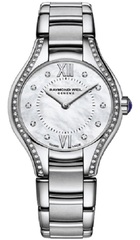 Raymond Weil - Noemia Ladies Quartz 62 Diamond Mother-of-Pearl Watch - 5124-STS-00985