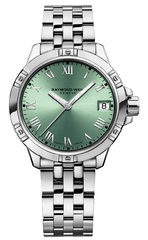 Raymond Weil - Tango Classic Ladies Quartz Green Dial Steel Date Watch