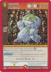 Stone Man 10/165 - Holo - 1st Edition