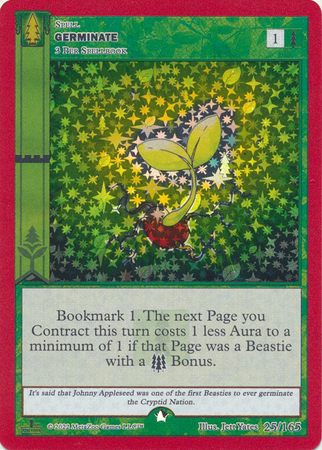 Germinate 25/165 - Holo - 1st Edition