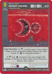 Midnight Lake Sigil 33/165 - Reverse Holo - 1st Edition