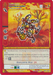 Explosive Rabbit 98/165 - Reverse Holo - 1st Edition