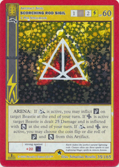 Scorching Rod Sigil 35/165 - Holo - 1st Edition