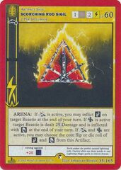 Scorching Rod Sigil 35/165 - Reverse Holo - 1st Edition