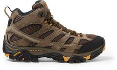 Merrell - Moab 2 Mid Ventilator Hiking Boots - Mens - WALNUT