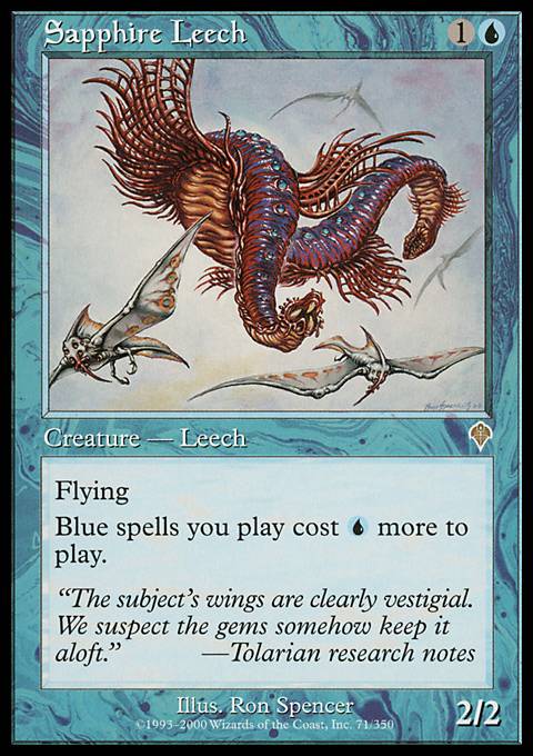 Sapphire Leech - Foil