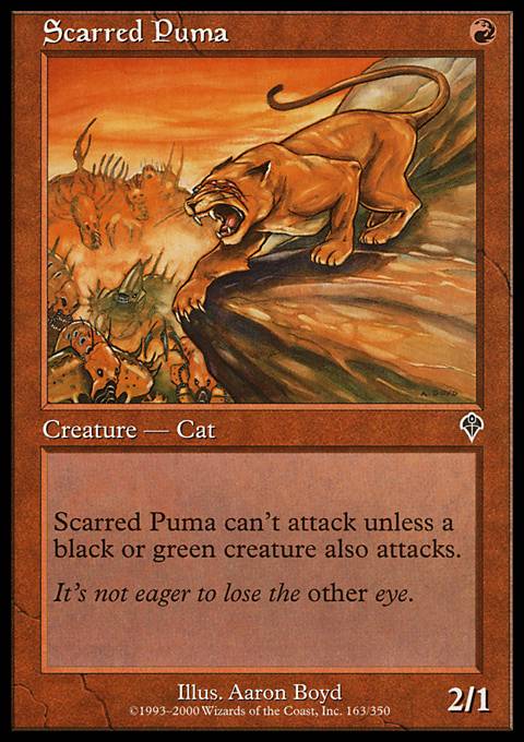 Scarred Puma - Foil