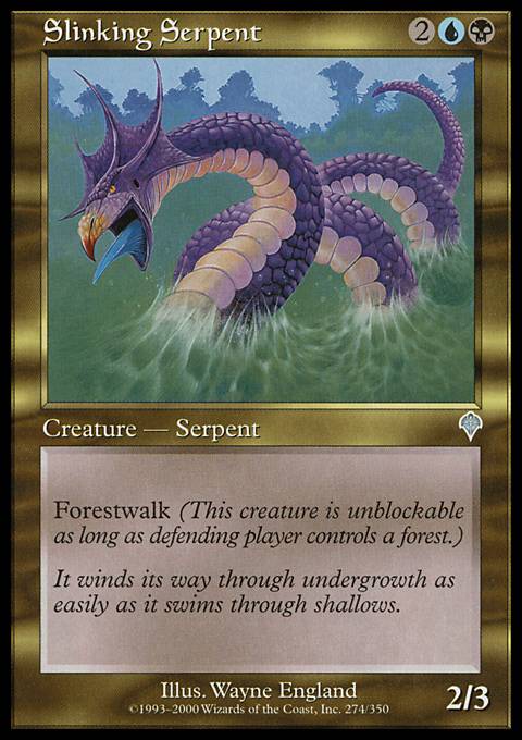 Slinking Serpent - Foil