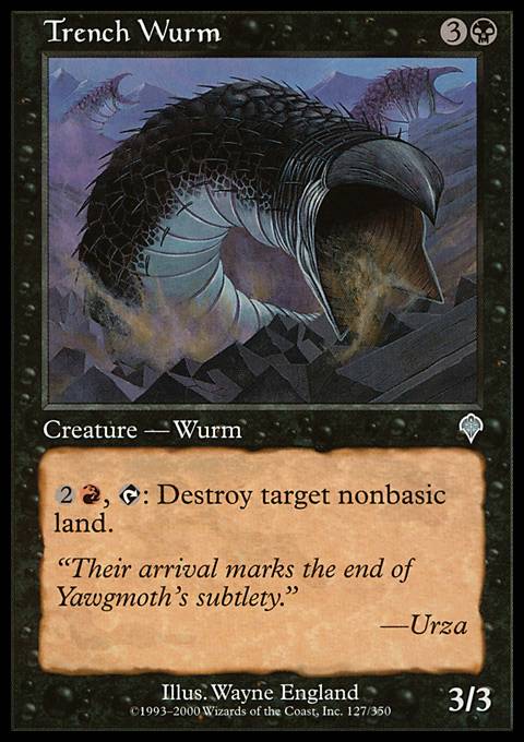 Trench Wurm - Foil