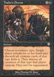 Tsabos Decree - Foil